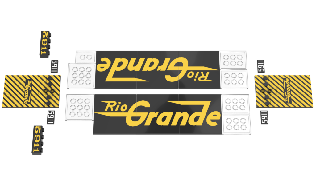 Druckservice für ein MOC von rebrickable